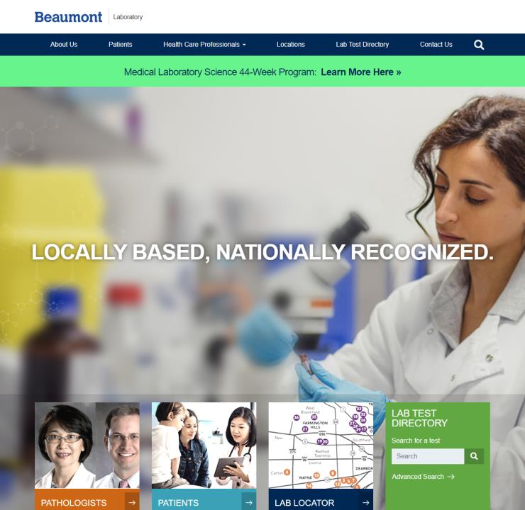 Beaumont Health Laboratory
