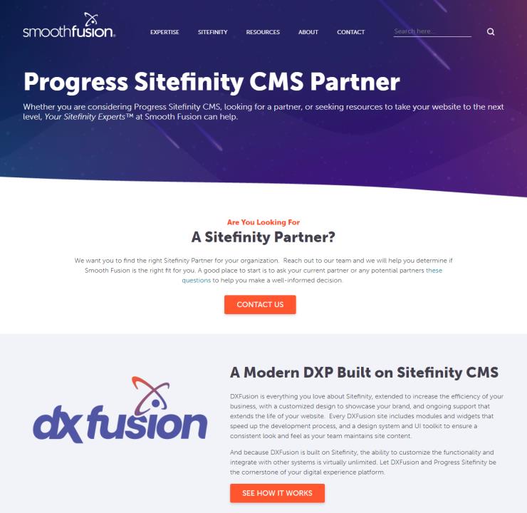 Smooth Fusion Microsite